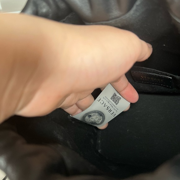 NWT Versace Lambskin bucket bag - Picture 2 of 10